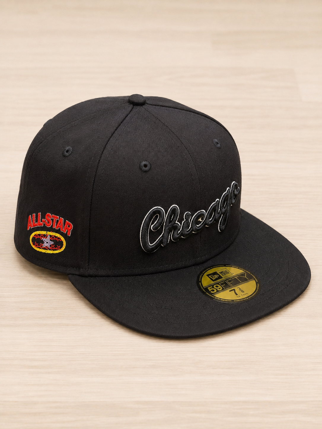 کلاه کپ مشکی Chicago مدل 59FIFTY