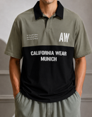 پلوشورت مردانه دو رنگ California Wear