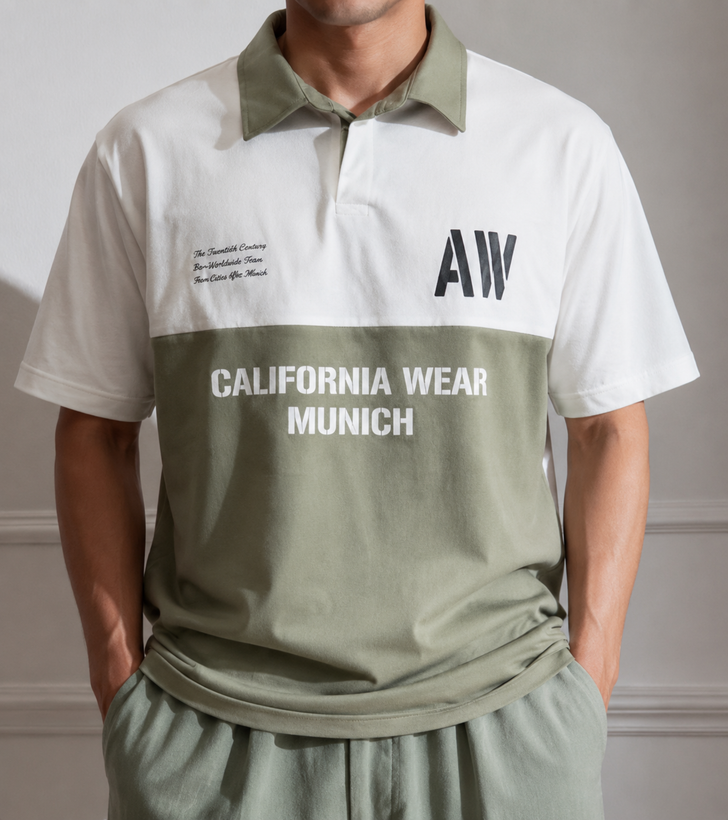 پلوشورت مردانه دو رنگ California Wear