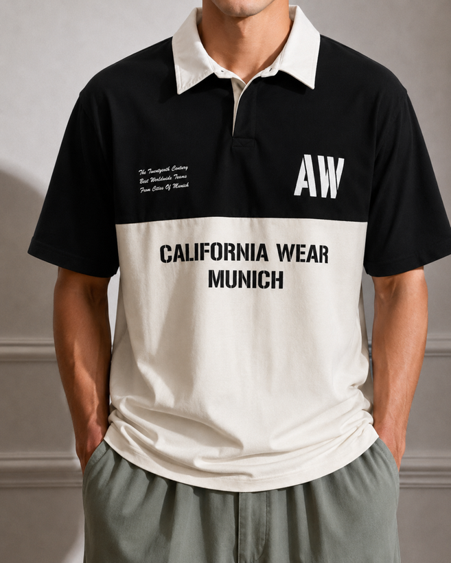 پلوشورت مردانه دو رنگ California Wear
